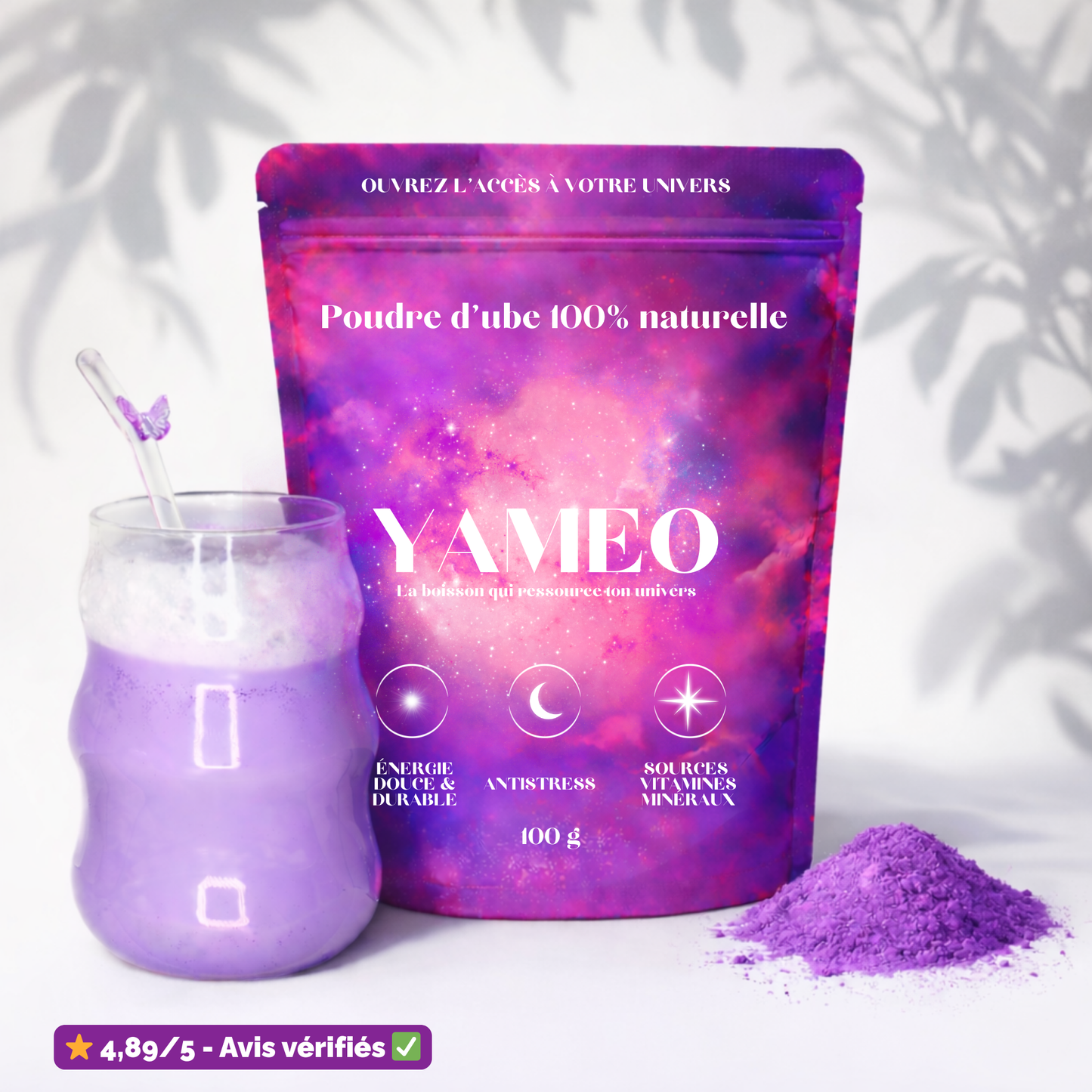 Poudre d'Ube 100 % Naturelle đ Packs & Offres